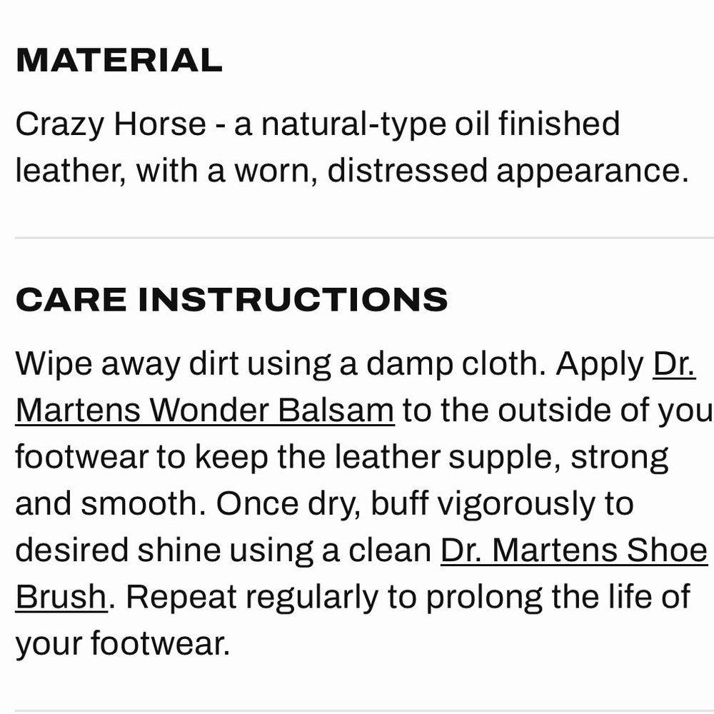 Dr. Martens Dark Brown 1460 Crazy Horse Leather Boots | Barely Worn - Picture 15 of 15